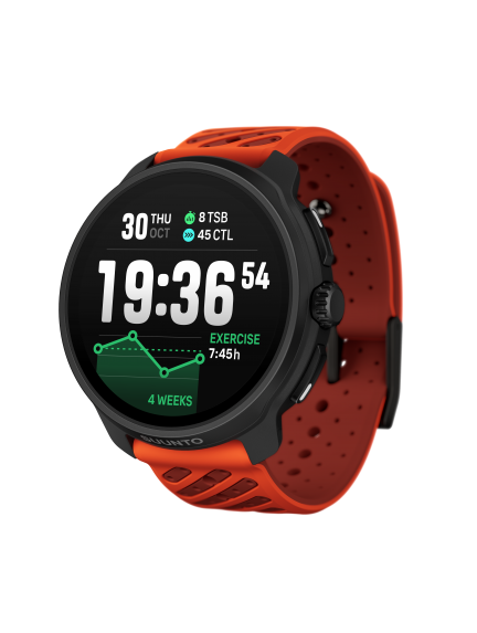 SUUNTO RACE 2 CORAL ORANGE sportinis laikrodis